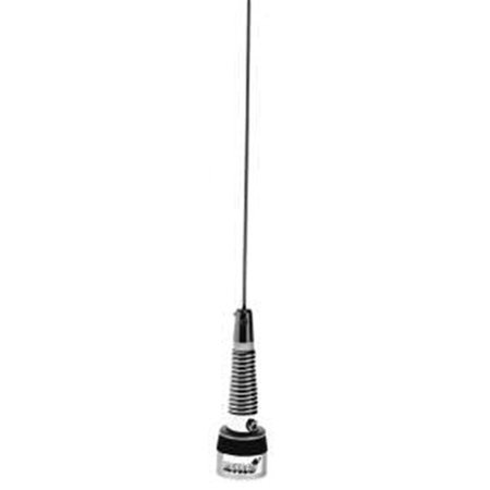 SERVERUSA 144-174 Mhz 3Db .63 Wave Antenna with Spring Chrome SE50344